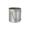 Snow Peak Mug Sierra Cup Titanium Single Mug 450ml MG-143 Cup Lightweight Outdoor Camping (x 3)