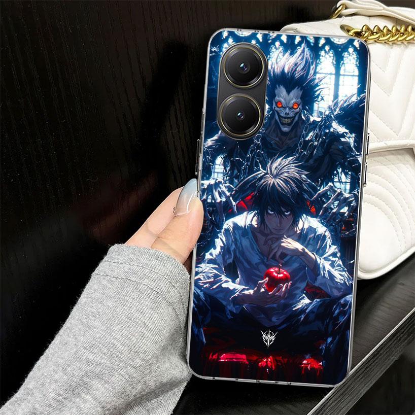 N-Note D-Death L Lawliet Case for Xiaomi Poco X7 F7 Ultra X6 F6 F5 X5 Pro X3 Nfc Phone Cover X4 F4 Gt F3 M6 M5S M3 Silicone Fund