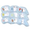 Cats Pattern Golf Head Protector PU Leather Golf Club Covers Golf Iron Head Cover  Outdoor Sports