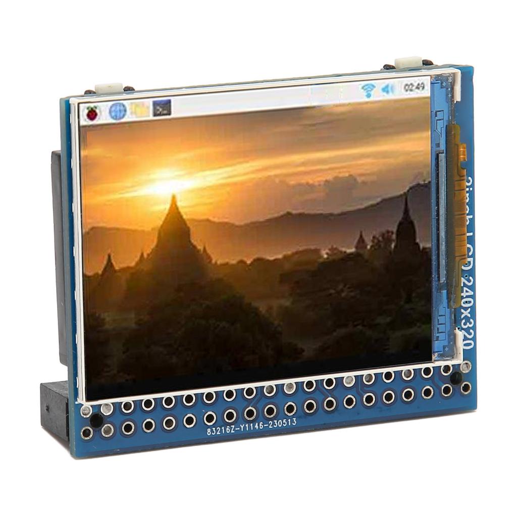 IPS LCD Module 2 Inch 40PIN GPIO Header Onboard Speaker o Play LCD Display Module for RasPi DIY