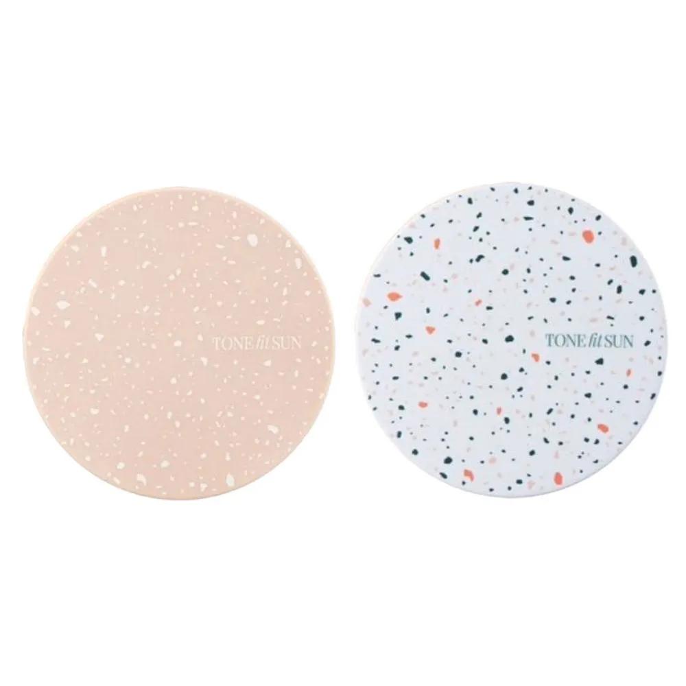TONE fit SUN Sun Cushion Pink Be Tone Up Bebe Tone Up 2 Types