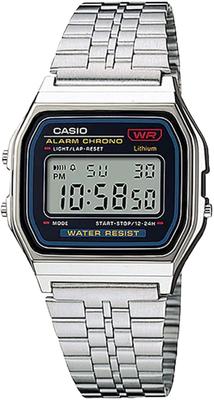 CASIO Casio STANDARD Pigus Casio Chipkashi Laikrodis Unisex Skaitmeninis Sidabrinis Vyriškas Moteriškas A159W-N1 [Prekė]