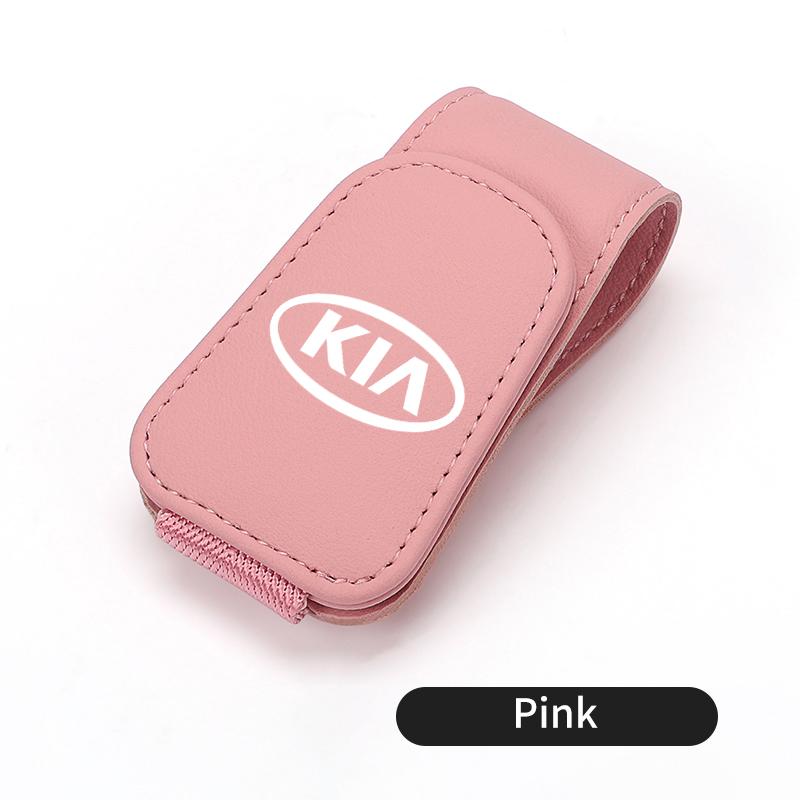 CKWQ4 Car Multifunction Sunglasses Holder Glasses Clip Card Ticket Clip Storage Clips For KIA Cerato Proceed Venga Stonic Picanto