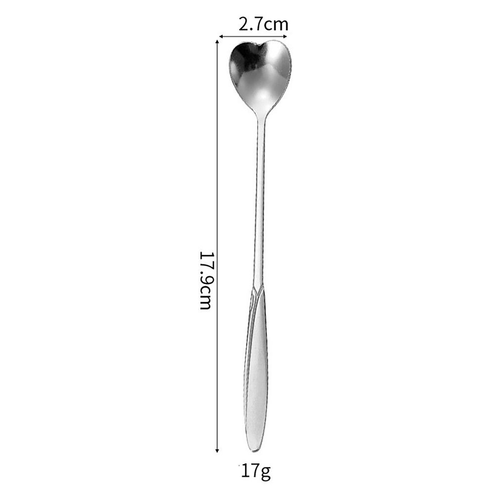 Gold Silver Stirring Spoon SAKURA ROSE LOVE Coffee Spoon Creative Dessert Spoon  for Kitchen Tools