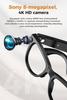 Gafas Inteligentes M02 Ultra AI Cámara HD 4K Gafas de Sol WIFI BT Llamada Grabación de Audio Traducción Wearable Inteligente Estuche de Carga Portátil