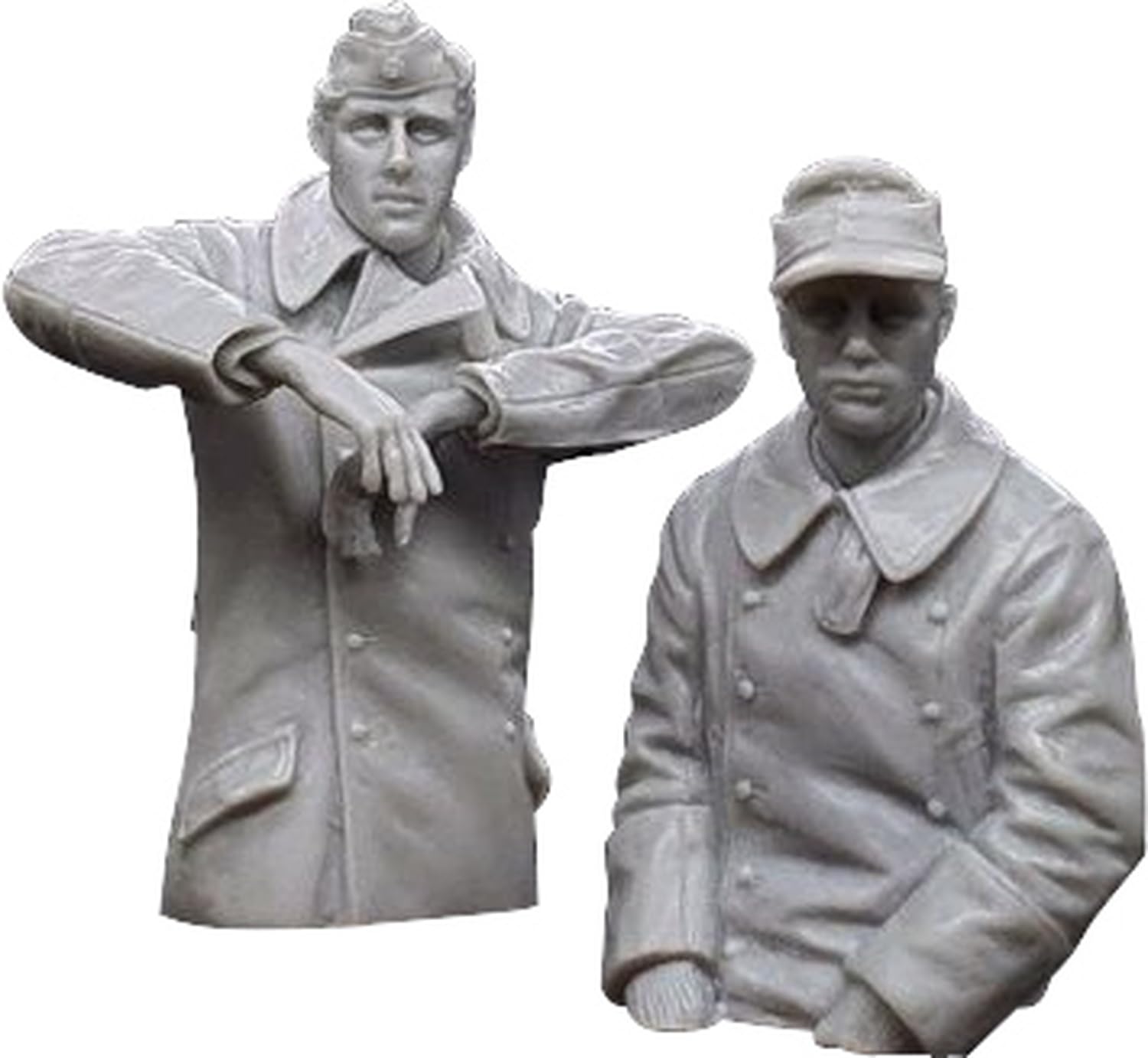 

ARPO Productions 1/35 Scale Resin Kit of the 501st Heavy Tank Battalion Tiger II Radio Operator and Driver, Torso Figure (ARP35025)