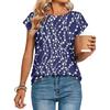 Women's Loose-Fit Fashionable Casual Retro Print T-Shirt