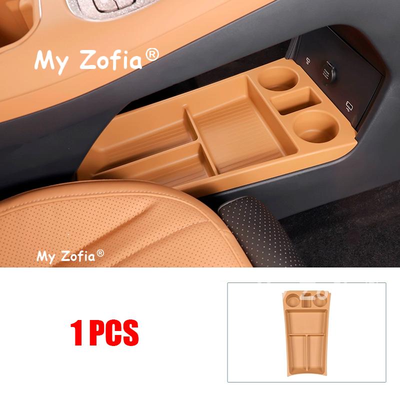 Car Armrest box Center Console Lower Layer Navigation Rear Storage Box For Starship 7 EM-i EX5 EM-i 2025 2026 Accessories