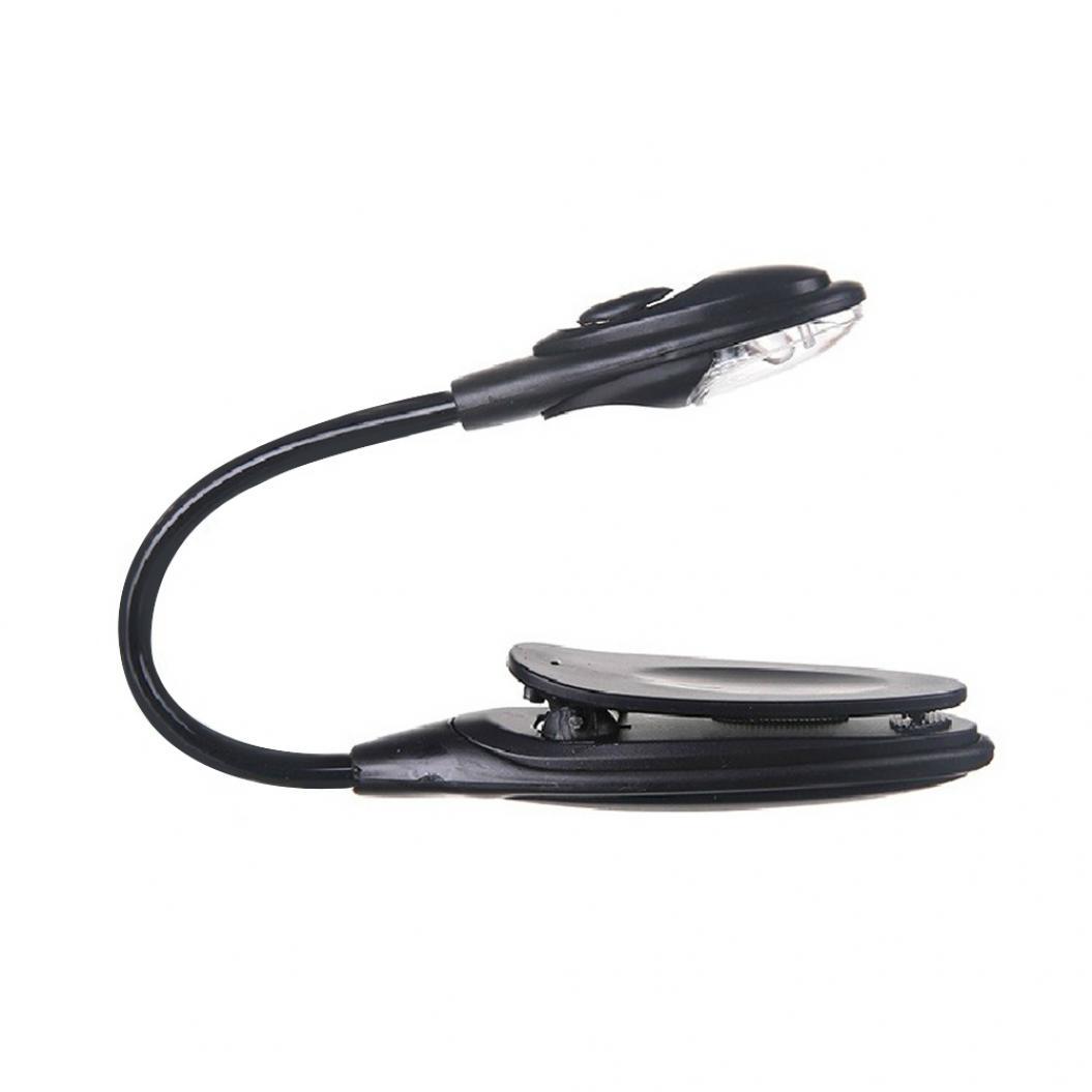 

Светодиодная лампа для книг Mini Clip On Bendable Travel Bedroom Clamp Dorm Reading Light Gift ARI чёрный