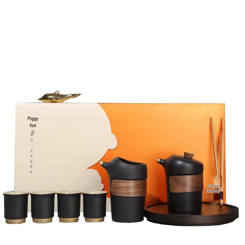 

Zhizhe Jueqi Dolphin Series 9-Piece Tea Set
