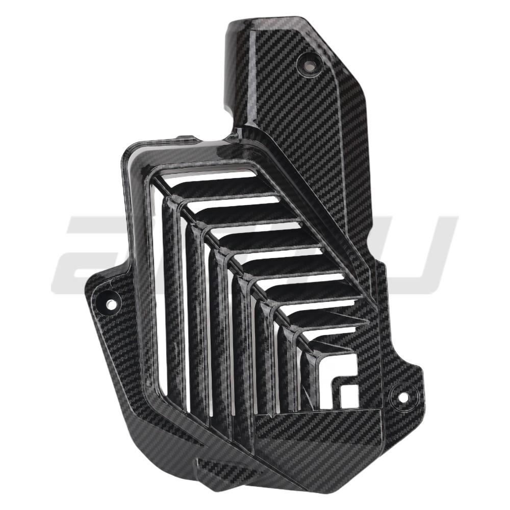 

Suitable for Honda HONDA ADV160 PCX160 motorcycle modified carbon brazing water tank cover, water tank outer cover