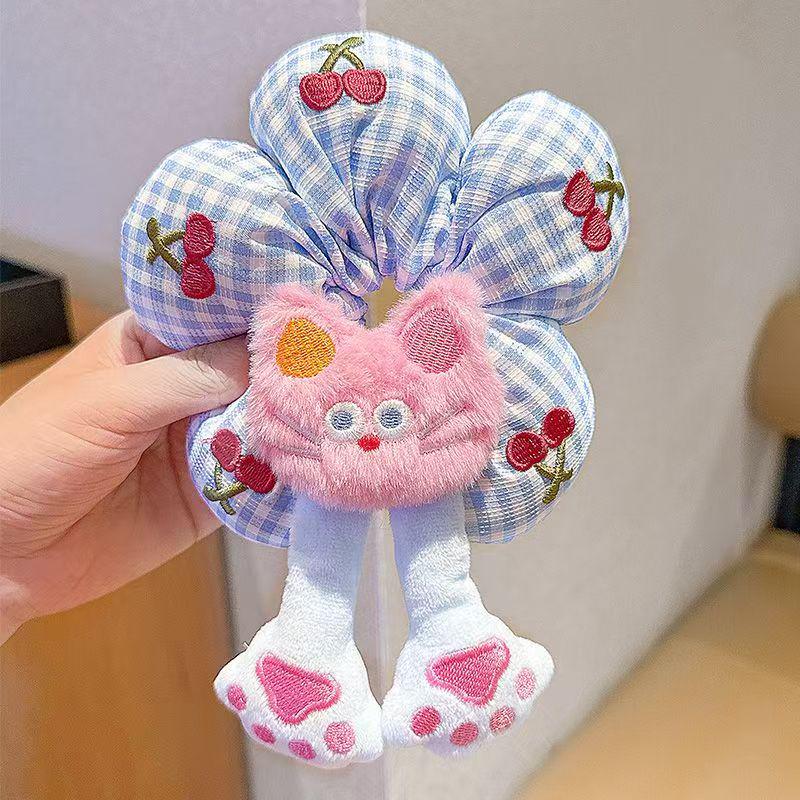 Mickey Polka Dot Cartoon Scrunchie Hair Tie Accessory 2025