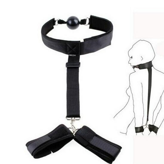 Set Alternativ de Bondage pentru Cupluri: Cătușe, Cleme pentru mameloane, Restricții pentru gât, Coliere, Călușuri, Cătușe inverse