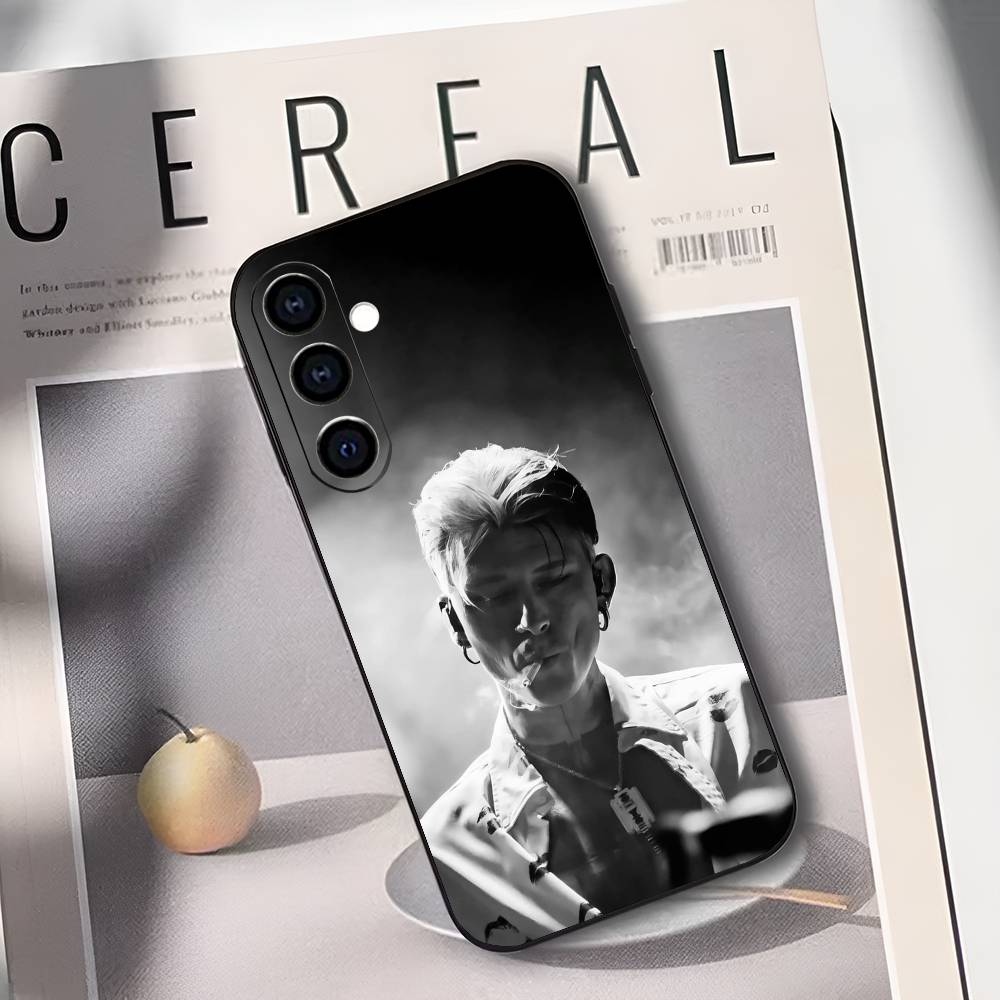 

M-MGK Kelly singer Phone Case For Samsung Galaxy A73,A72,A71,A70,A53,A52,A51,Others Soft Black Cover Samsung a32 5g