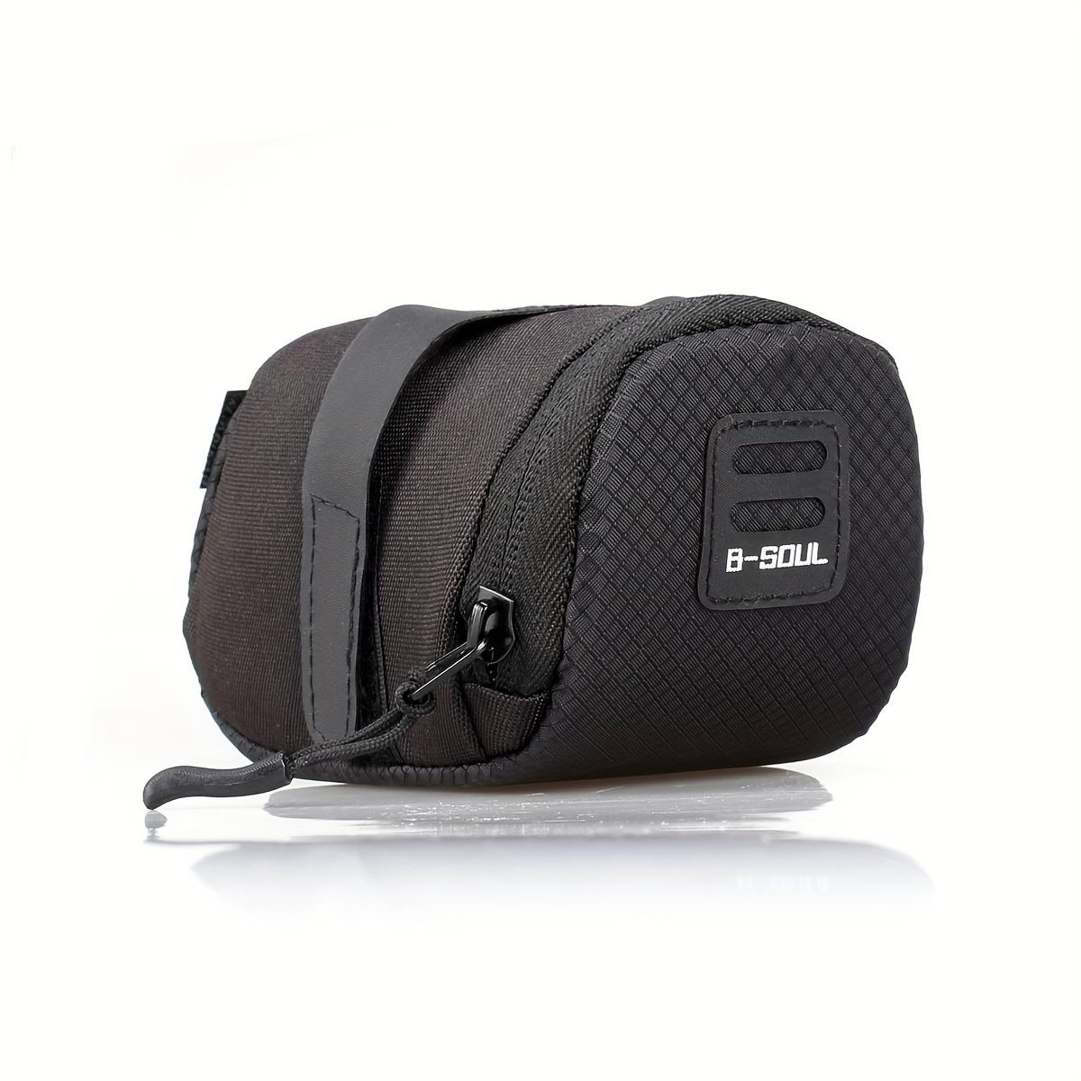 

Bike Tail Bag Saddle Bag, Mountain Bike Road Folding Bike Cushion Bag, Bike Tail Bag чёрный