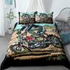 Motocross-Quad-Bike-Bettwäscheset (Kingsize, Queensize, Doppelbett, Einzelbett)