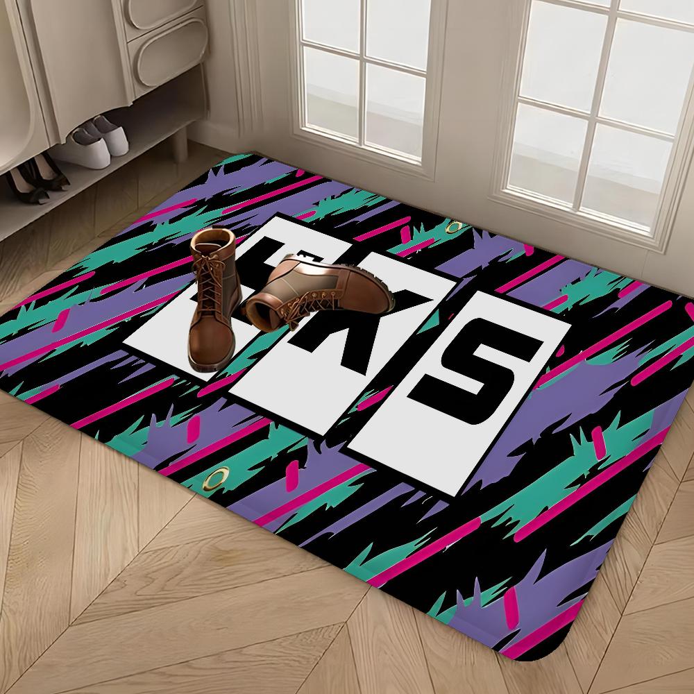 Sports Car H-K-S JDM Kitchen Mat Washable Non-Slip Living Room Sofa Chairs Area Mat Kitchen Toilet Rug