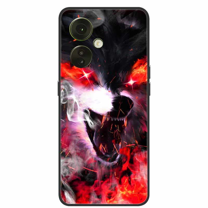 Pour Coques OnePlus Nord CE 3 5G Nord CE3 Lite Chats Peints Silicone TPU Souple Coque Arrière Coques de Téléphone Pour OnePlus Nord CE3 Lite 5G