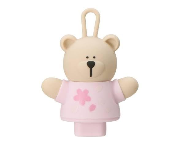 Starbucks SAKURA 2022 Reusable Cup Drink Hole Cap, Bearista, Sakura 2022