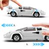 1/24 Lamborghini Countach LP5000s Alloy Classic Sports Car Model Diecast Metal Retro Racing Vehicles Car Model Sound and Light Kids Toy Gift
