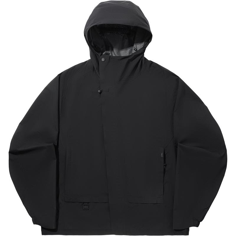 

Li Ning Серия Кунг-фу Водонепроницаемая Ветрозащитная Свободная Однослойная Куртка Мужская Куртка AEMV049-1 S