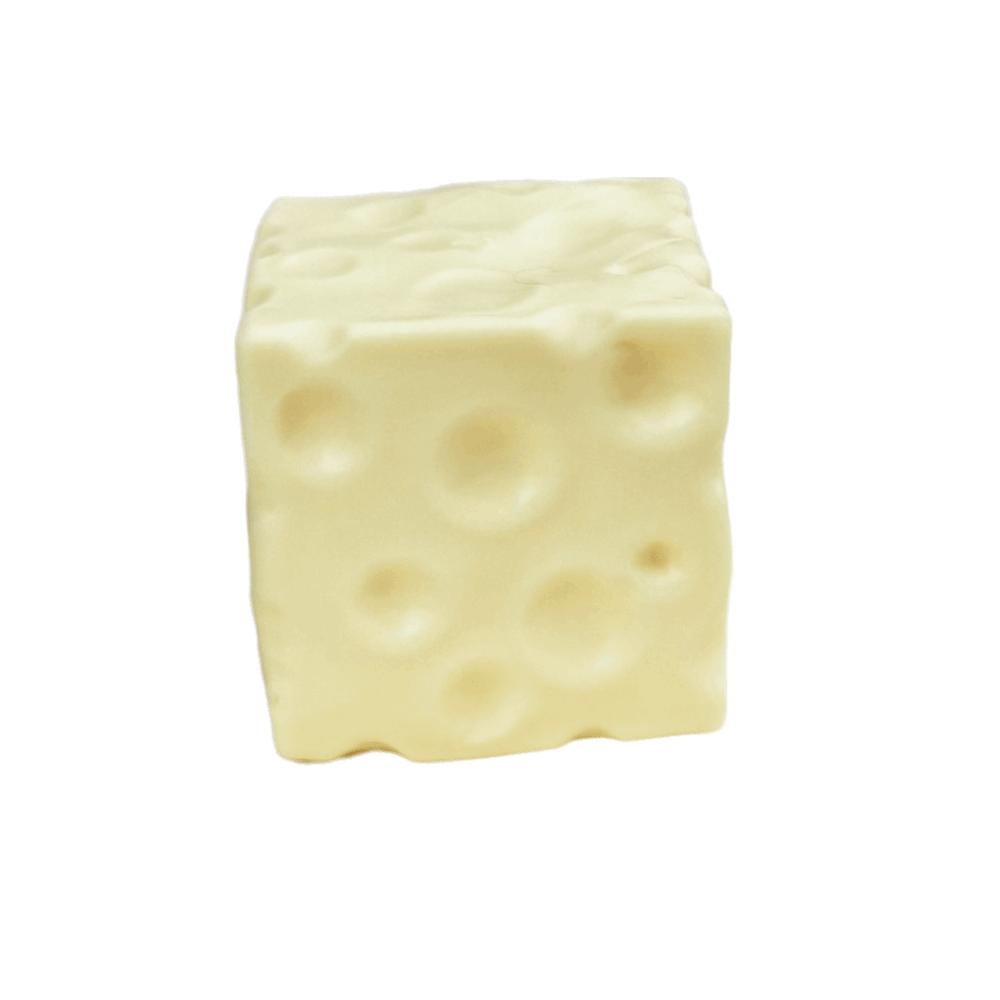 Super Soft Cheese Squishy Toy 5cm Cheese Slow Rebound Toy Cheese Squeezed Toy for Kids Adults