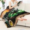 Auto Traktor Muster Sherpa Flanell Decke Gemütlich Weich Winter Sofa Überwurf Decken Warm Plüsch Steppdecke Haus Schlafzimmer Dekorativ
