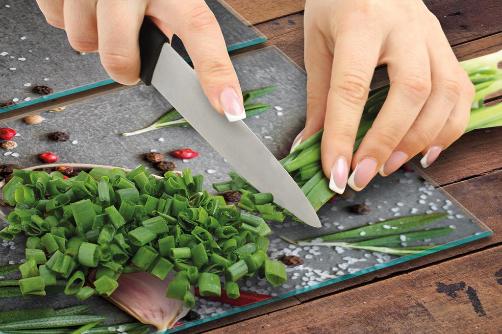 PIANO PROTETTIVO IN VETRO PER CUCINA 2x35x52 SPEZIE