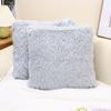 Luxury Soft Faux Fur Fleece Cushion Cover Pillowcase Spring Decorative Throw Pillows Covers, No Pillow Insert,18x18 Inch 2 Pack