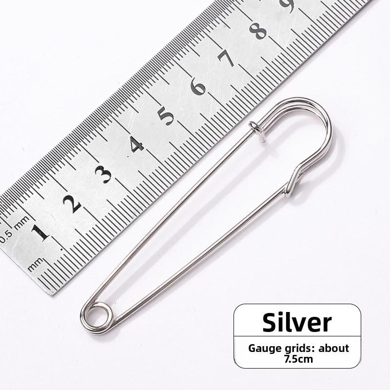 Förtjockade Stora Säkerhetsnålar, Säkerhetsnålar för Rockar, Knappar till Ulltröjor, Enkla Nålar, Broscher, Handgjorda Smyckestillbehör