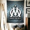 OM logo Wall Hanging Printed Fabric Blanket Decorative Tapestries for Bedroom Living Room Home Decor
