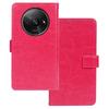 IDEWEI For Xiaomi Redmi A3 4G/Poco C61 4G Case Crazy Horse Texture Leather Phone Cover with Card Slots Wallet