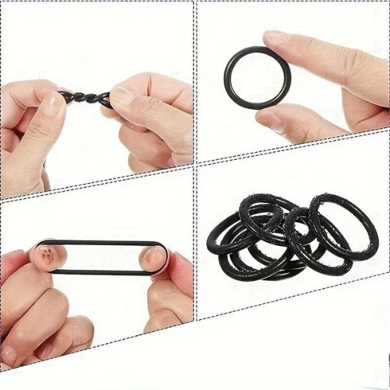 225Pcs/Bag Black Rubber O Ring Assortment Washer Gasket Sealing O-Ring Kit 18 Sizes For Faucet Hose Connector Sealing Valve