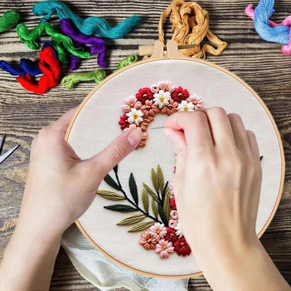 3PCS Beginner-friendly Christmas Series Pattern Embroidery Set  Pass The Time