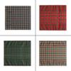 Retro Lattice Christmas Sofa Towel Sofa Cover Nordic Home Decor Tassel Sofa Blanket New Year Xmas Party Anti-Slip Slipcover