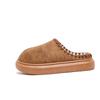 Winter Cotton Slippers for Keeping Warm At Home with Thick Velvet and Fur, Indoor Non Slip Cotton Slippers for Home Use