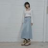 Cutting Split Wash Skirt As1ds260
