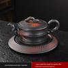 Purple Clay Auspicious Dragon Teapot Set