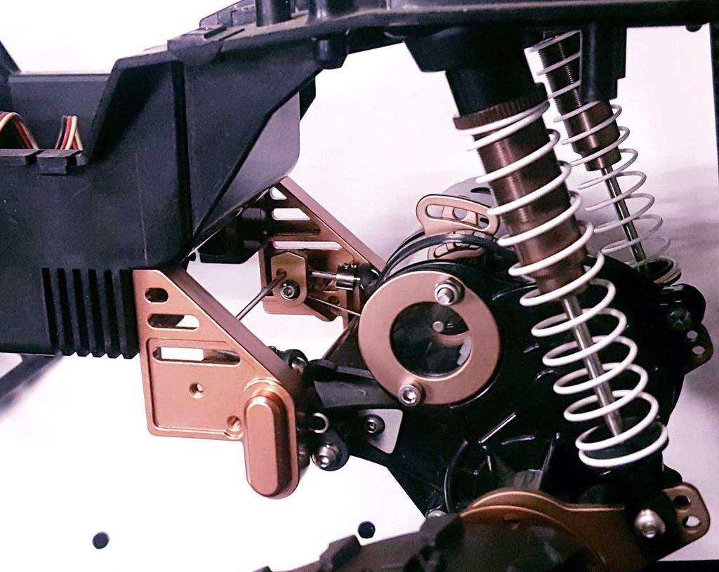 KF RC OP Parts Stabilizer Rod Set (Rear) for Tamiya 1/10 CW-01 Lunchbox/Midnight Pumpkin