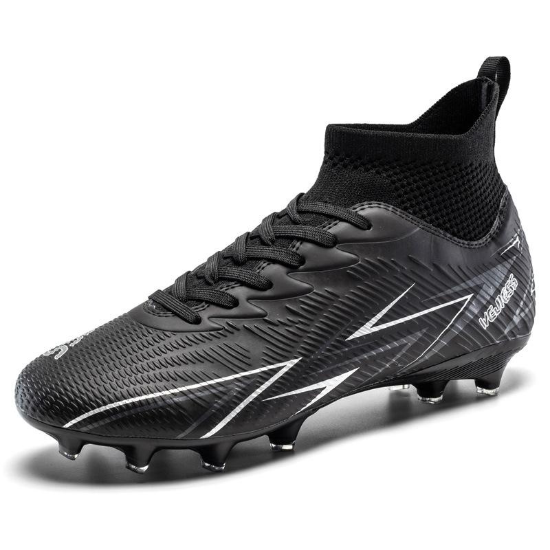 New football shoes men's and women's high-top adult students campus game long broken nail shoes women's training shoes factory