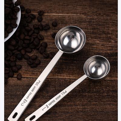 Cuillère doseuse en acier inoxydable 15 ml/30 ml, cuillère à café et à thé, cuillère doseuse en métal à long manche, ustensiles de cuisine