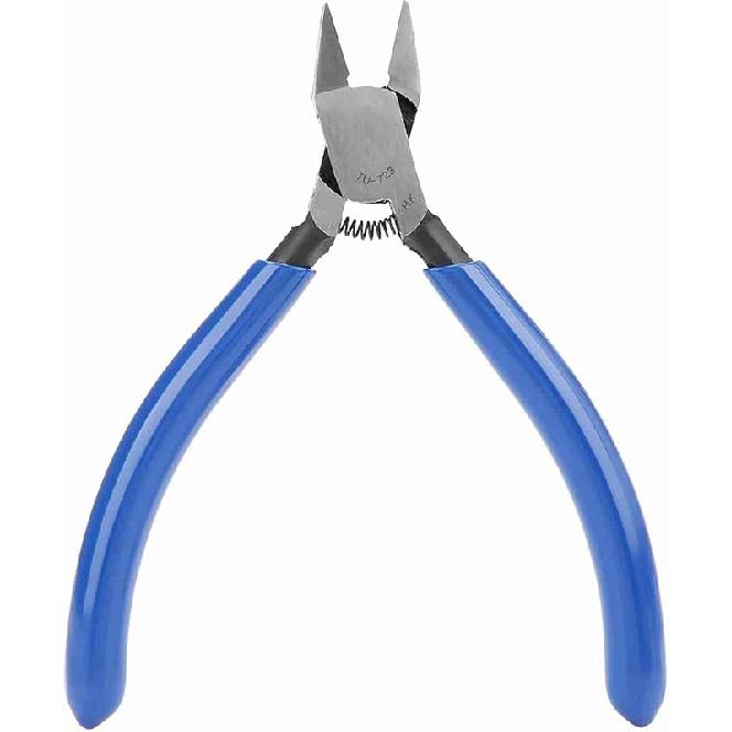 4" Mini Electrical Diagonal Pliers Cable Pliers High Hardness Wire Cable Snips Flush Cutter Snips Cutting Nippers Tools (1 PCS)