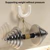 Yousheng 2PCS Shoe Rack U Shape Suction Cup Hook Non-Slip Stable Support No Drilling Slipper Rack for Towels