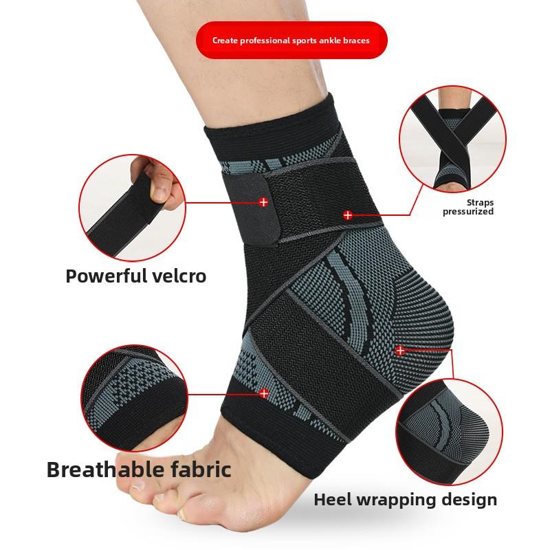 Sports Ankle Protection Anti-Sprain Professional Basketball Football Men's and Women's Warm Ankle Cover Ankle Band Fixed Protection Ankle