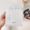 Minimalist Style Transparent Desktop Album Storage Book 3Inch 2 Grid K-Pop Idol Photo Card Display Stand