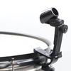 Alomejor Drum Microphone Clip 2 Pieces Adjustable Stand 180° Rotation Shockproof Mount Compatible with 18-28mm Microphones Plastic