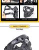 Halloween Skull Cosplay Tactical Mask - Nylon Protective Horror Facegear