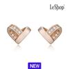 [LsSHOP] 14K Arbel Heart Earrings (Gold Plated)_LJ5329BRE