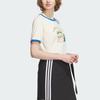 adidas Neo X Disney Alien Tee With Pixar Three-Eyed Alien Cartoon Print And Colorblock Women Tops Off-White IP9383