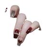 Pure Hand-made Phototherapy Wear Nail Tablets Burgundy Love Wear Nail Finished Product Reusable Nail Patches